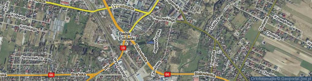 Zdjęcie satelitarne Park Aleksandra Jagiellończyka Króla Polski park.